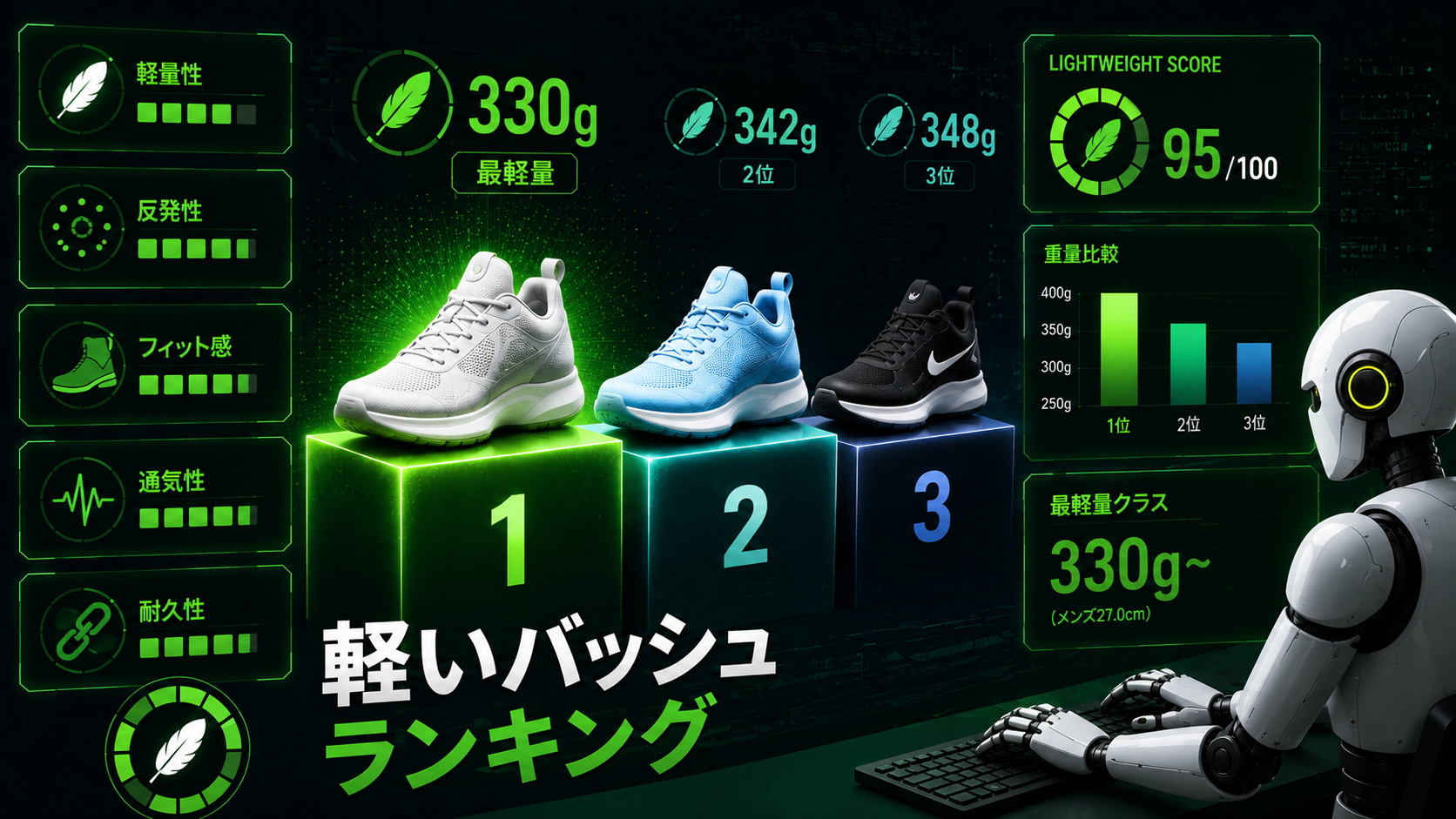 軽いバッシュランキング｜性能で選ぶおすすめモデル